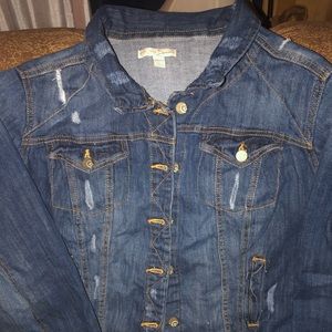 Brand new. Blue jean jacket
